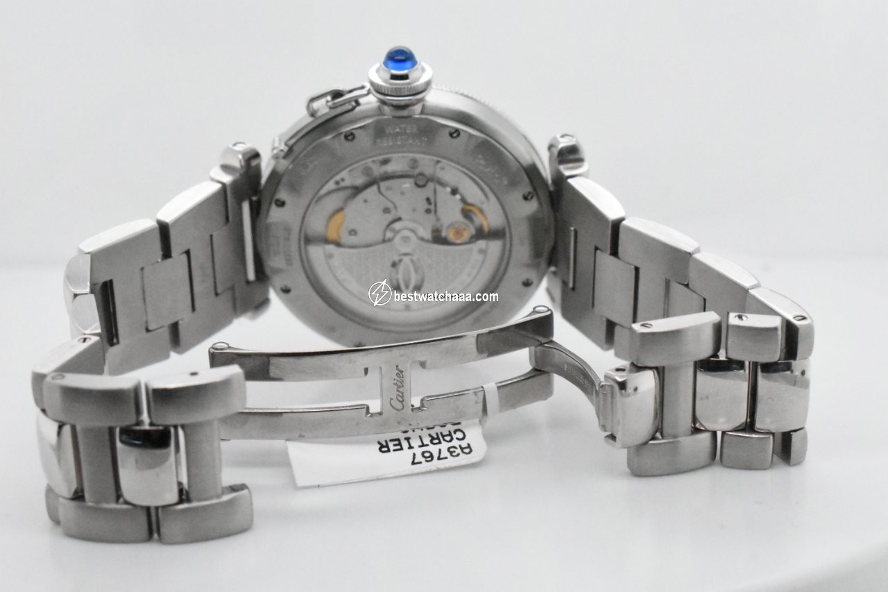 IMG_9081 Cartier Pasha Mens watch Unisex Automatic Steel 2379 Replica 6