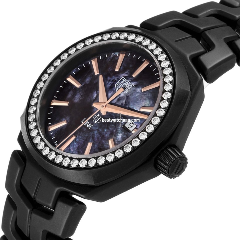 IMG_9081 TAG Heuer Link Lady Womens watch Quartz Ceramic WBC1391.BH0745 Replica 6