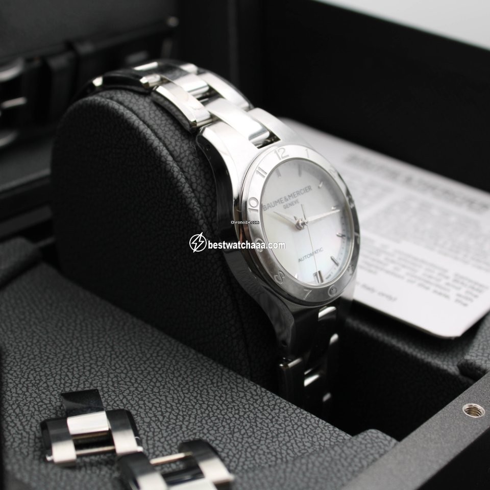IMG_9081 Baume & Mercier Linea Womens watch Automatic Steel M0A10035 Replica 6