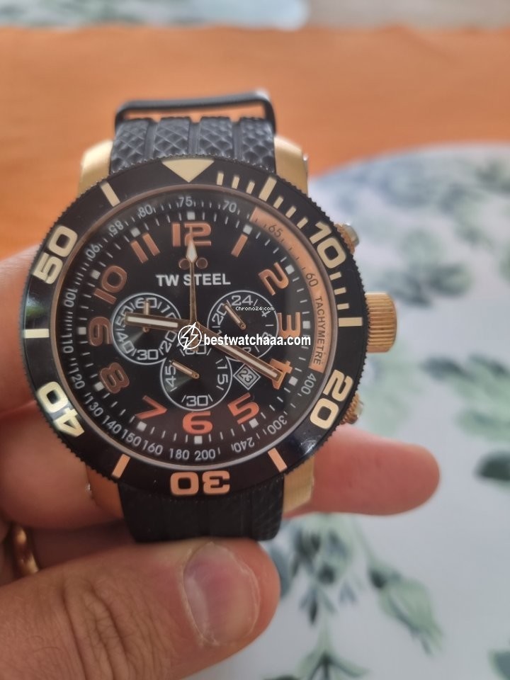 IMG_9081 TW Steel Mens watch Unisex Quartz Rose gold TW92 Replica 6