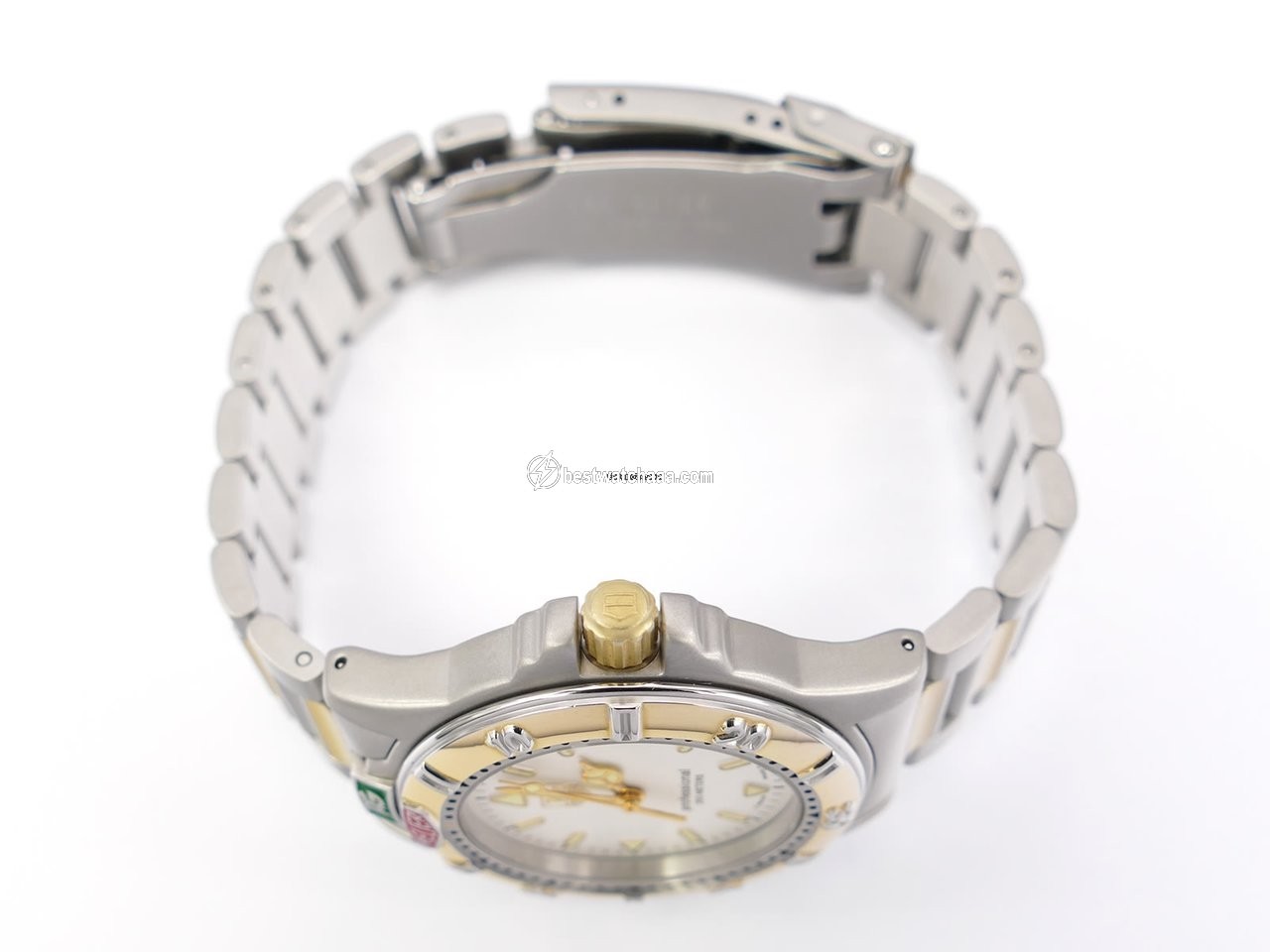 IMG_9081 TAG Heuer Mens watch Unisex Quartz Gold Steel WF1220-K0 Replica 6
