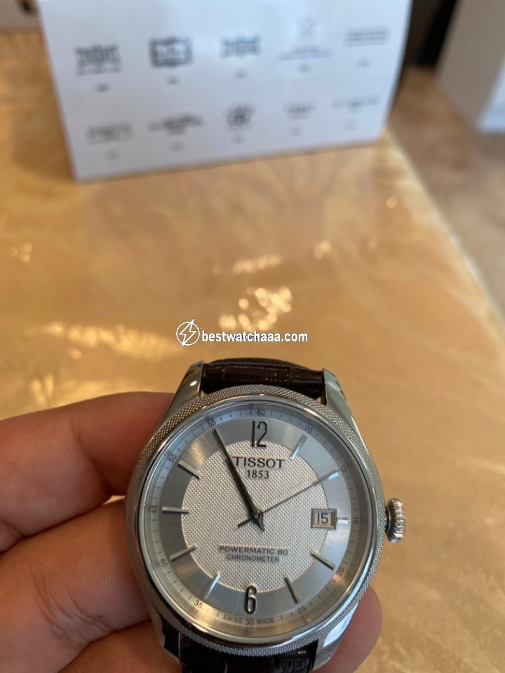 IMG_9081 Tissot Ballade Powermatic 80 COSC Mens watch Unisex Automatic Steel T108.408.16.037.00 Replica 6