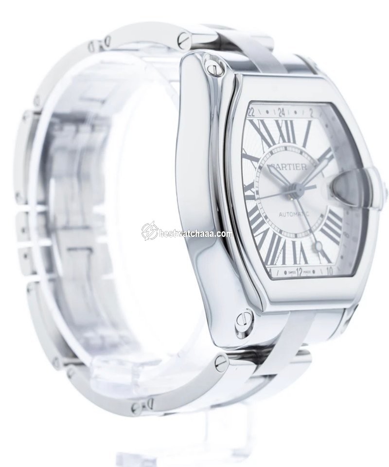 IMG_9081 Cartier Roadster Mens watch Unisex Automatic Steel W62032X6 Replica 6
