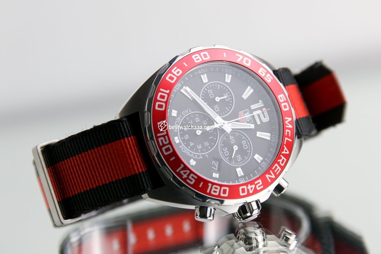 IMG_9081 TAG Heuer Formula 1 Quartz Mens watch Unisex Quartz Steel CAZ1112.FC8188 Replica 6
