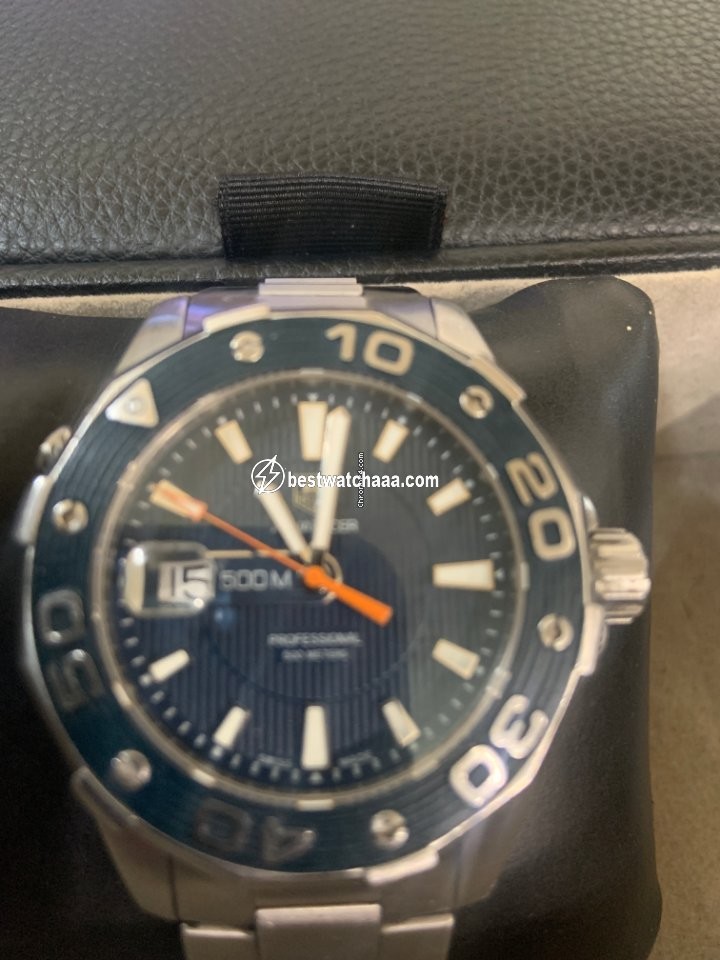 IMG_9081 TAG Heuer Aquaracer 500M Mens watch Unisex Quartz Steel WAJ1112.BA0870 Replica 6