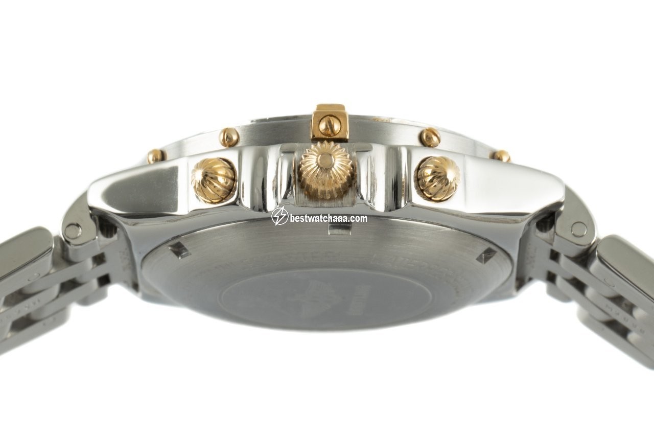 IMG_9081 Breitling Chronomat Mens watch Unisex Automatic Gold Steel 81.950 B13047 Replica 6