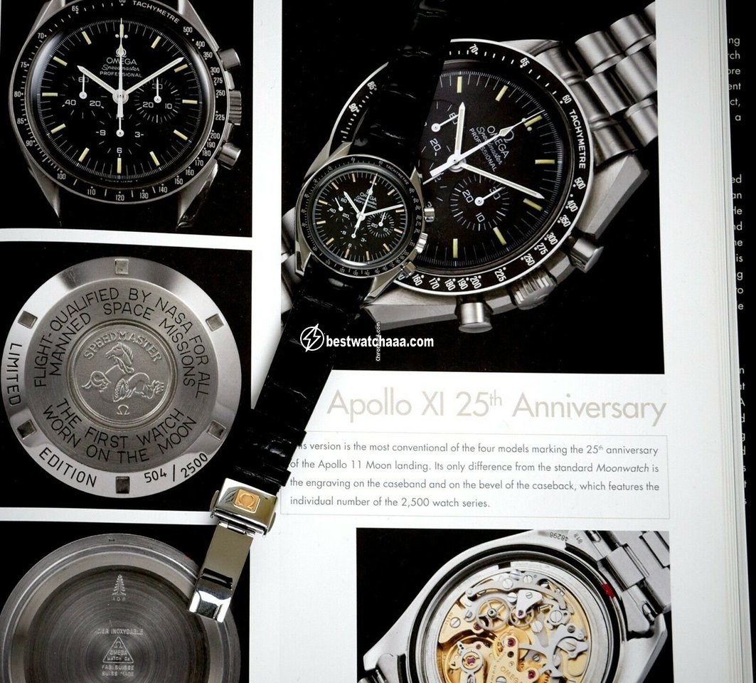 IMG_9081 Omega Speedmaster Professional Moonwatch Mens watch Unisex Manual winding Steel 3891.50 Replica 6