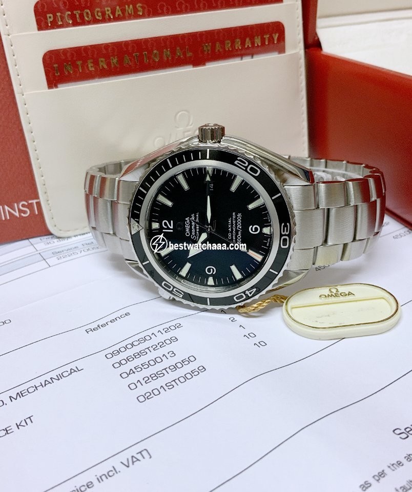 IMG_9081 Omega Seamaster Planet Ocean Mens watch Unisex Automatic Steel 2200.50.00 Replica 6