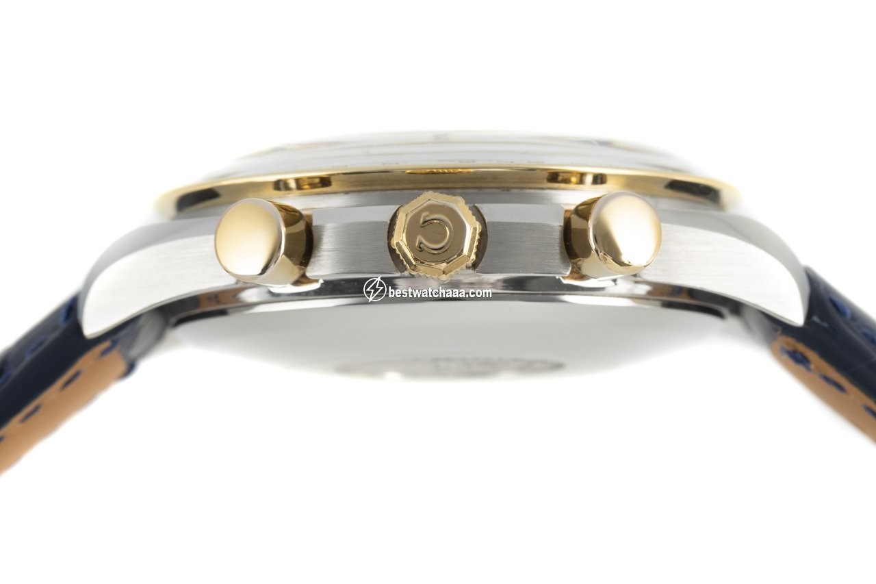 IMG_9081 Omega Speedmaster Date Mens watch Unisex Automatic Gold Steel 175.0034 Replica 6