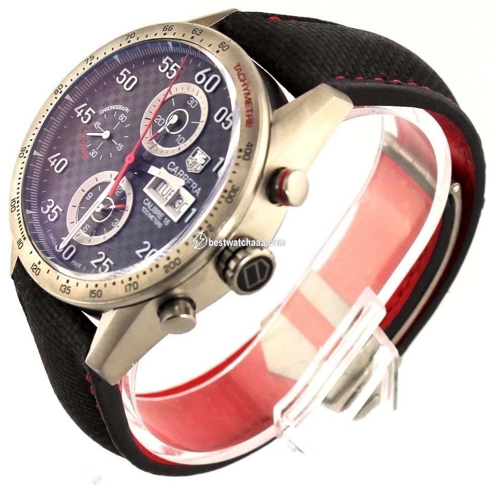 IMG_9081 TAG Heuer Carrera Calibre 16 Automatic Titanium CV2A80.FC6256 Replica 6