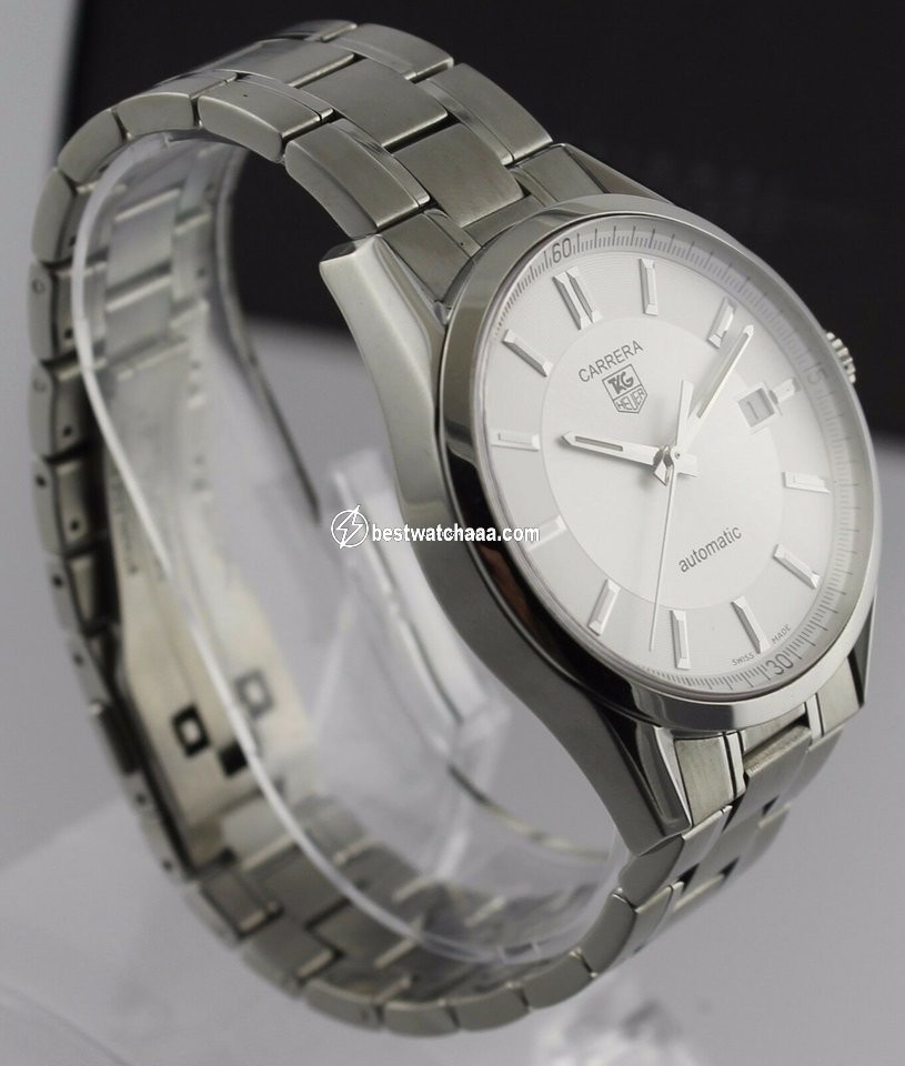 IMG_9081 TAG Heuer Carrera Calibre 5 Automatic Steel WV211A-BA0787 Replica 6