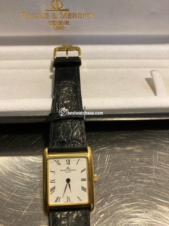 IMG_9081 Baume & Mercier Mens watch Unisex Manual winding Yellow gold 37342 Replica 6