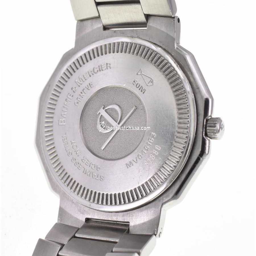 IMG_9081 Baume & Mercier Mens watch Unisex Quartz Steel MV045163 Replica 6