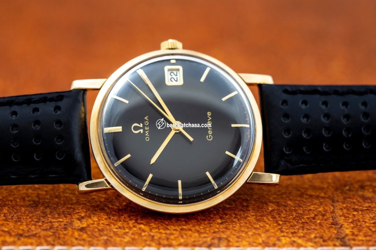 IMG_9081 Omega Geneve Mens watch Unisex Manual winding Rose gold 974 Replica 6