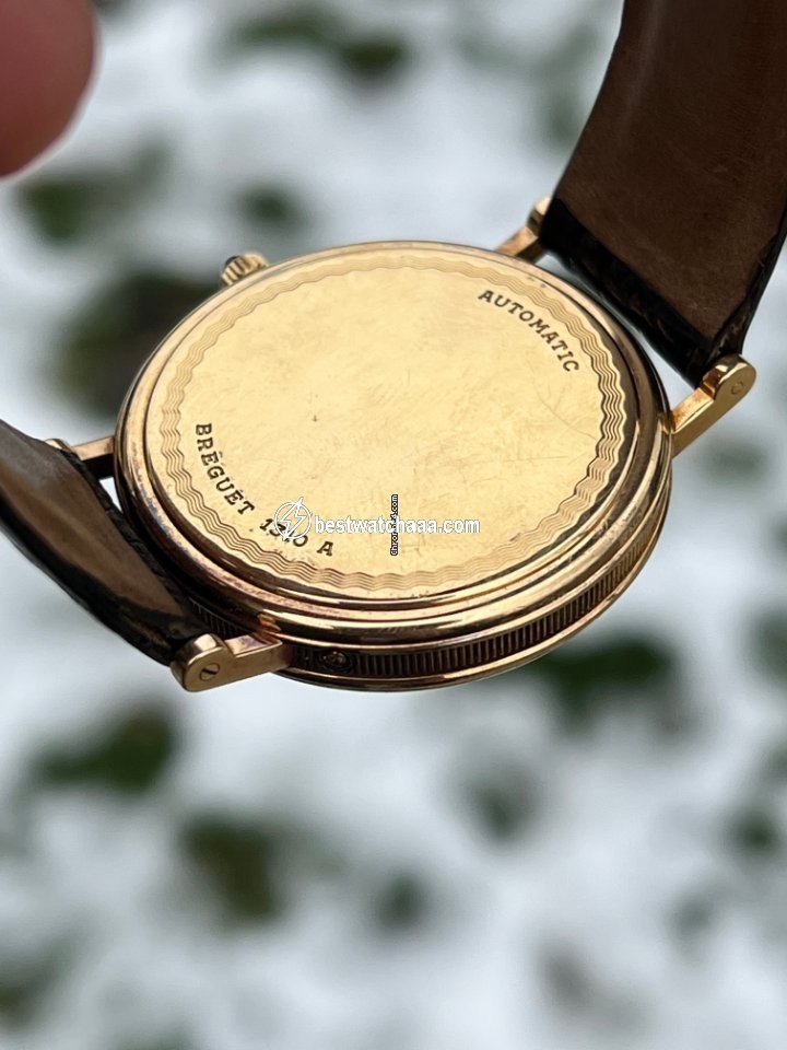 IMG_9081 Breguet Classique Mens watch Unisex Automatic Yellow gold 3130 Replica 6