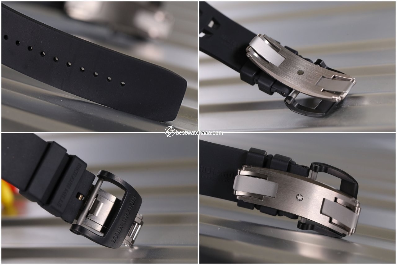 IMG_9081 Richard Mille RM 011 Mens watch Unisex Automatic Titanium Richard Mille RM11-03 CARBON NTPT Replica 6