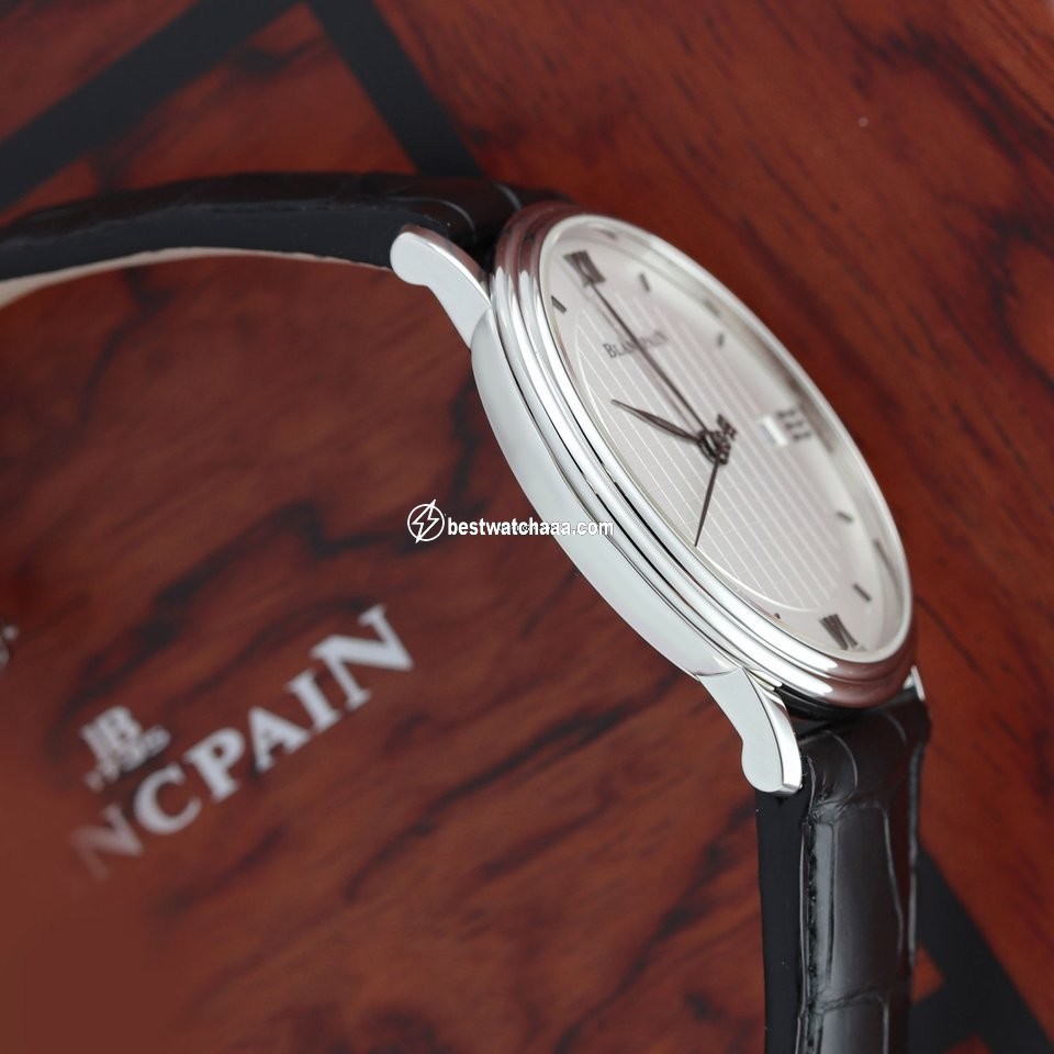 IMG_9081 Blancpain Villeret Ultra-Slim Mens watch Unisex Automatic Steel 6651-1143-55b Replica 6