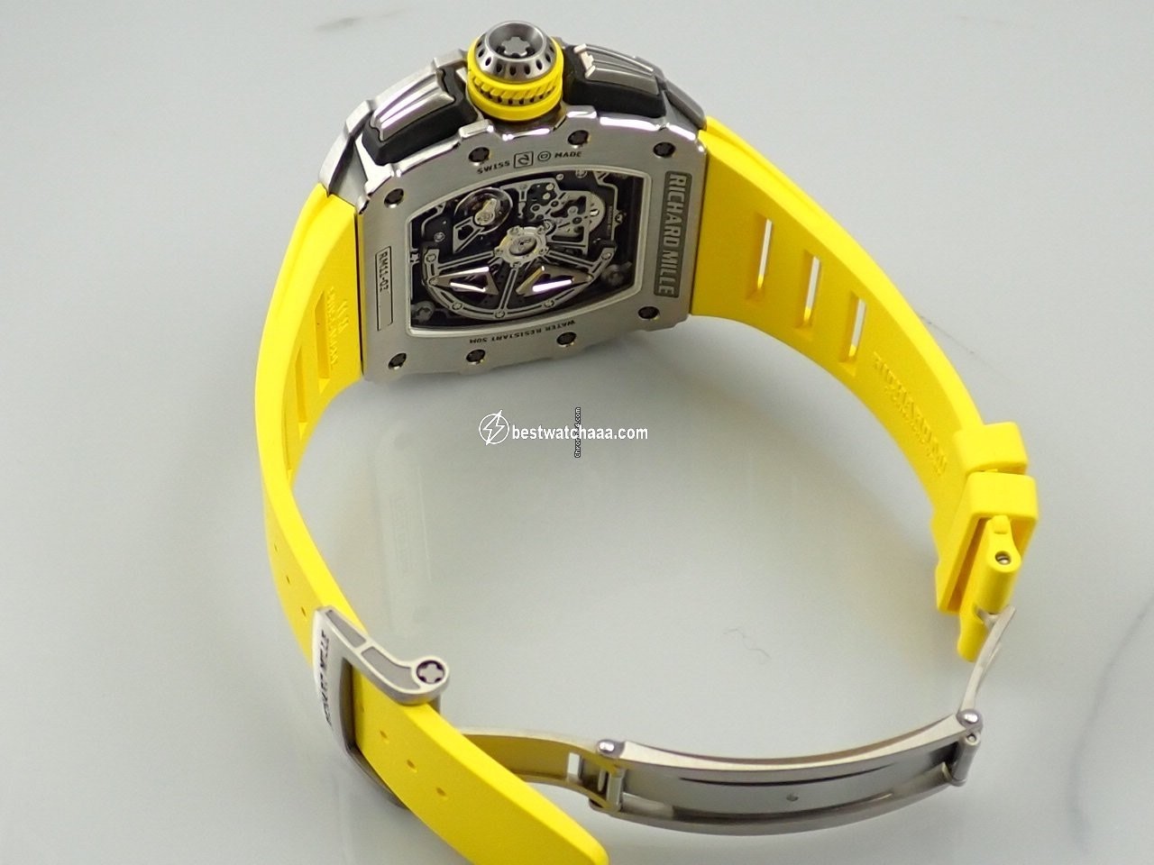 IMG_9081 Richard Mille RM 011 Automatic Titanium RM11 Replica 6