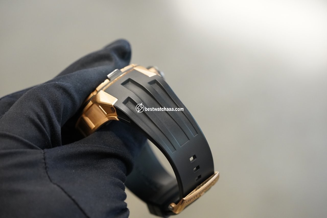 IMG_9081 Richard Mille RM 028 Mens watch Unisex Automatic Rose gold rm028 Replica 6