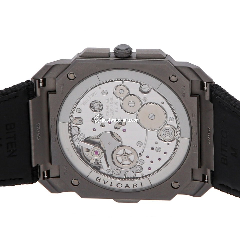 IMG_9081 Bulgari Octo Mens watch Unisex Automatic Titanium 103371 Replica 6