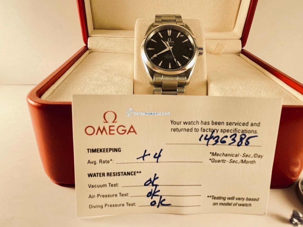 IMG_9081 Omega Seamaster Aqua Terra Mens watch Unisex Automatic Steel 2504.50.00 Replica 6