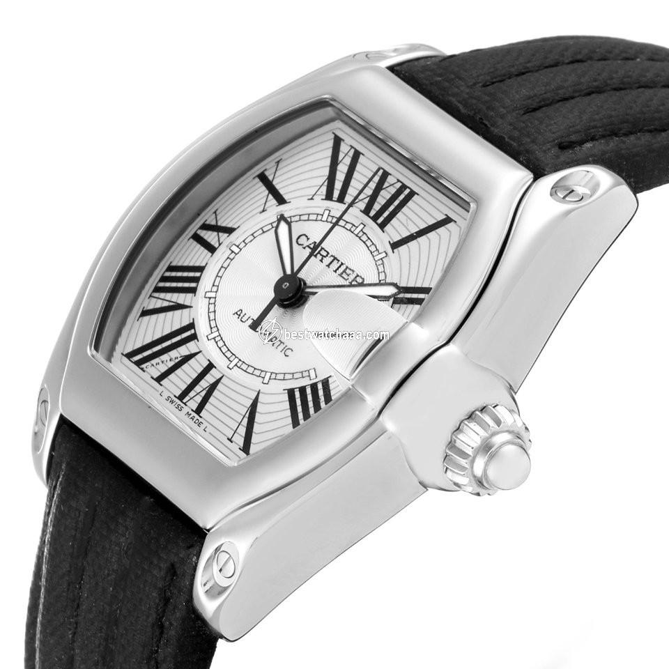 IMG_9081 Cartier Roadster Mens watch Unisex Automatic Steel W62025V3 Replica 6