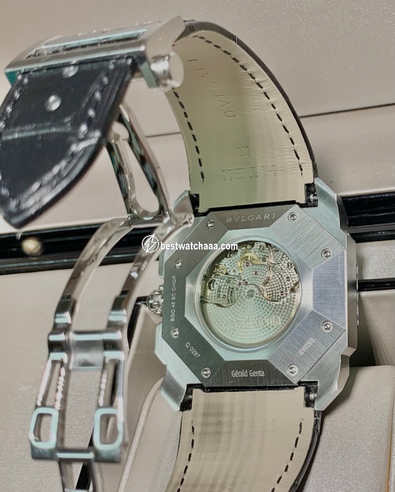 IMG_9081 Bulgari Octo Mens watch Unisex Automatic Steel BGO45BSCLDCHQR Replica 6