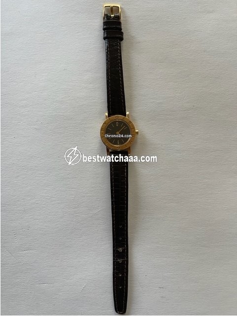 IMG_9081 Bulgari Bulgari Womens watch Quartz Yellow gold BB 23 Ref 334 Replica 6