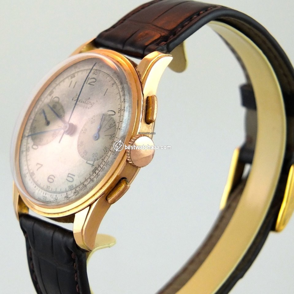 IMG_9081 Breitling Mens watch Unisex Manual winding Rose gold 782 Replica 6