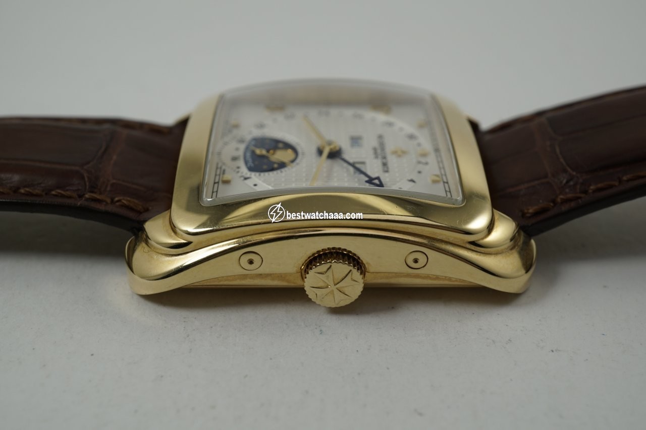 IMG_9081 Vacheron Constantin Historiques Mens watch Unisex Automatic Yellow gold 47300 000j Replica 6