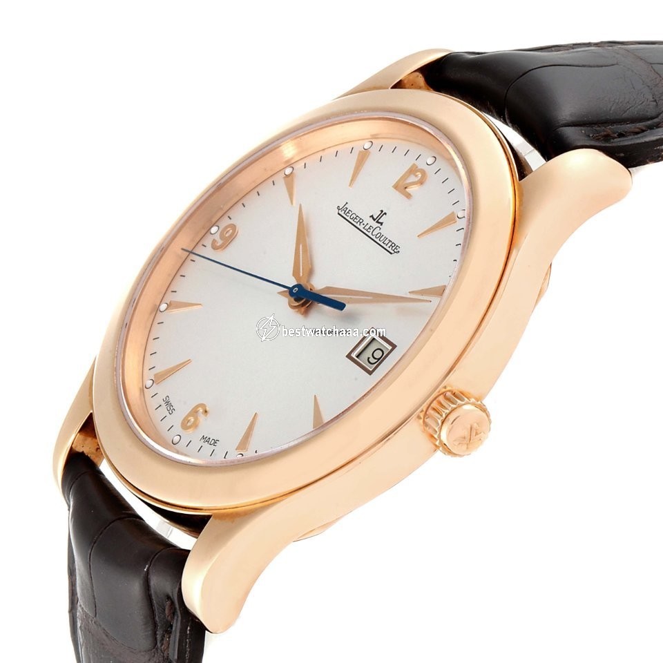 IMG_9081 Jaeger-LeCoultre Master Control Date Mens watch Unisex Automatic Rose gold 147.2.37.S Replica 6