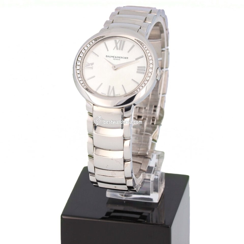 IMG_9081 Baume & Mercier Promesse Womens watch Quartz Steel MOA 10160 Replica 6
