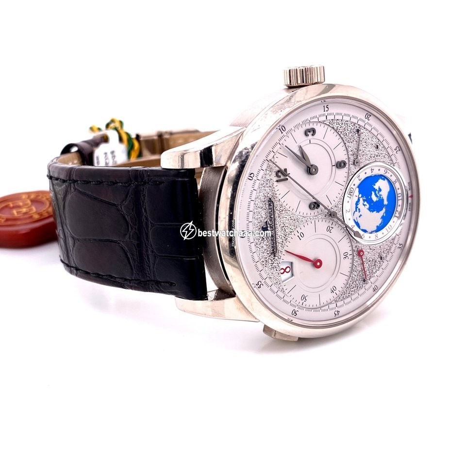 IMG_9081 Jaeger-LeCoultre Duometre Mens watch Unisex Manual winding White gold Q6063540 Replica 6