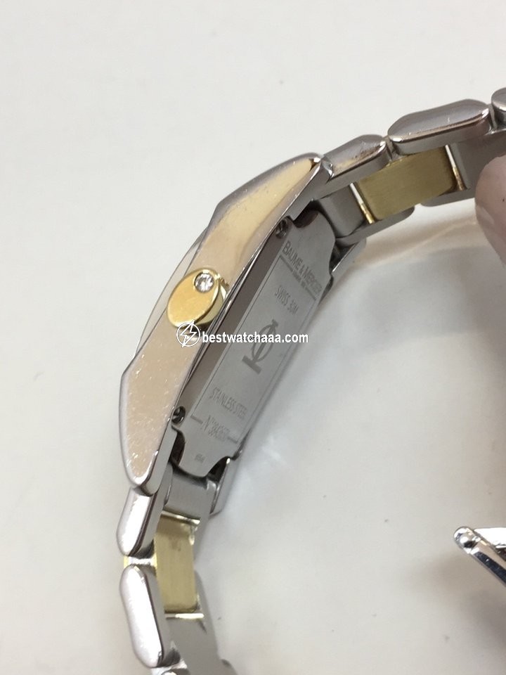 IMG_9081 Baume & Mercier Womens watch Quartz Gold Steel MOA65548 Replica 6