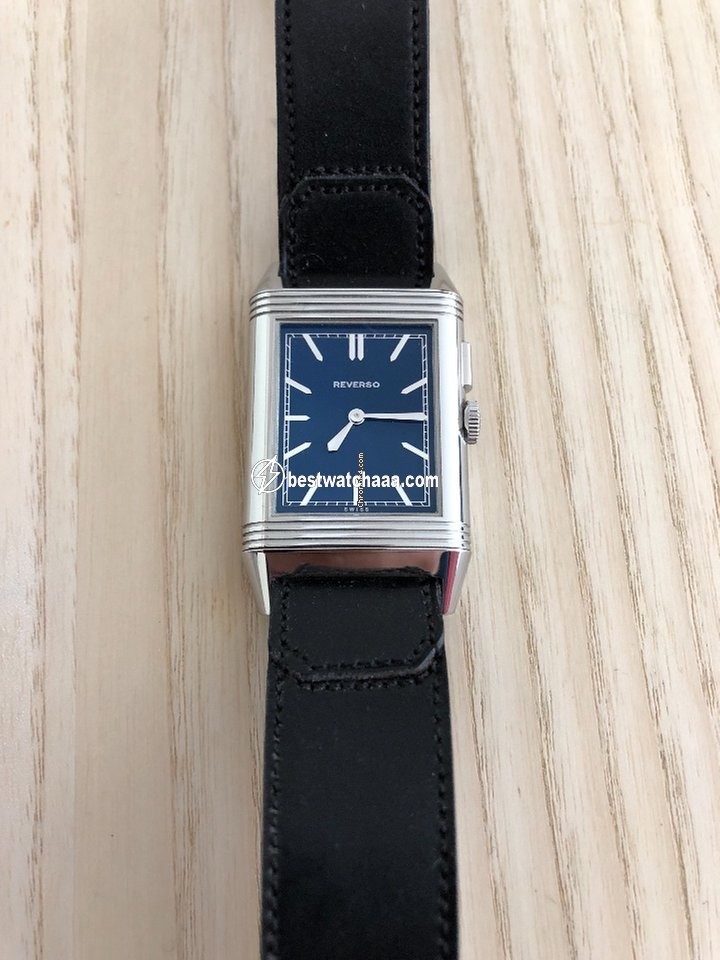 IMG_9081 Jaeger-LeCoultre Grande Reverso Ultra Thin Duoface Mens watch Unisex Manual winding Steel Q378858J Replica 6