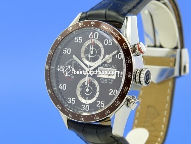 IMG_9081 TAG Heuer Carrera Calibre 16 Automatic Steel CV2A12.BA0796 Replica 6