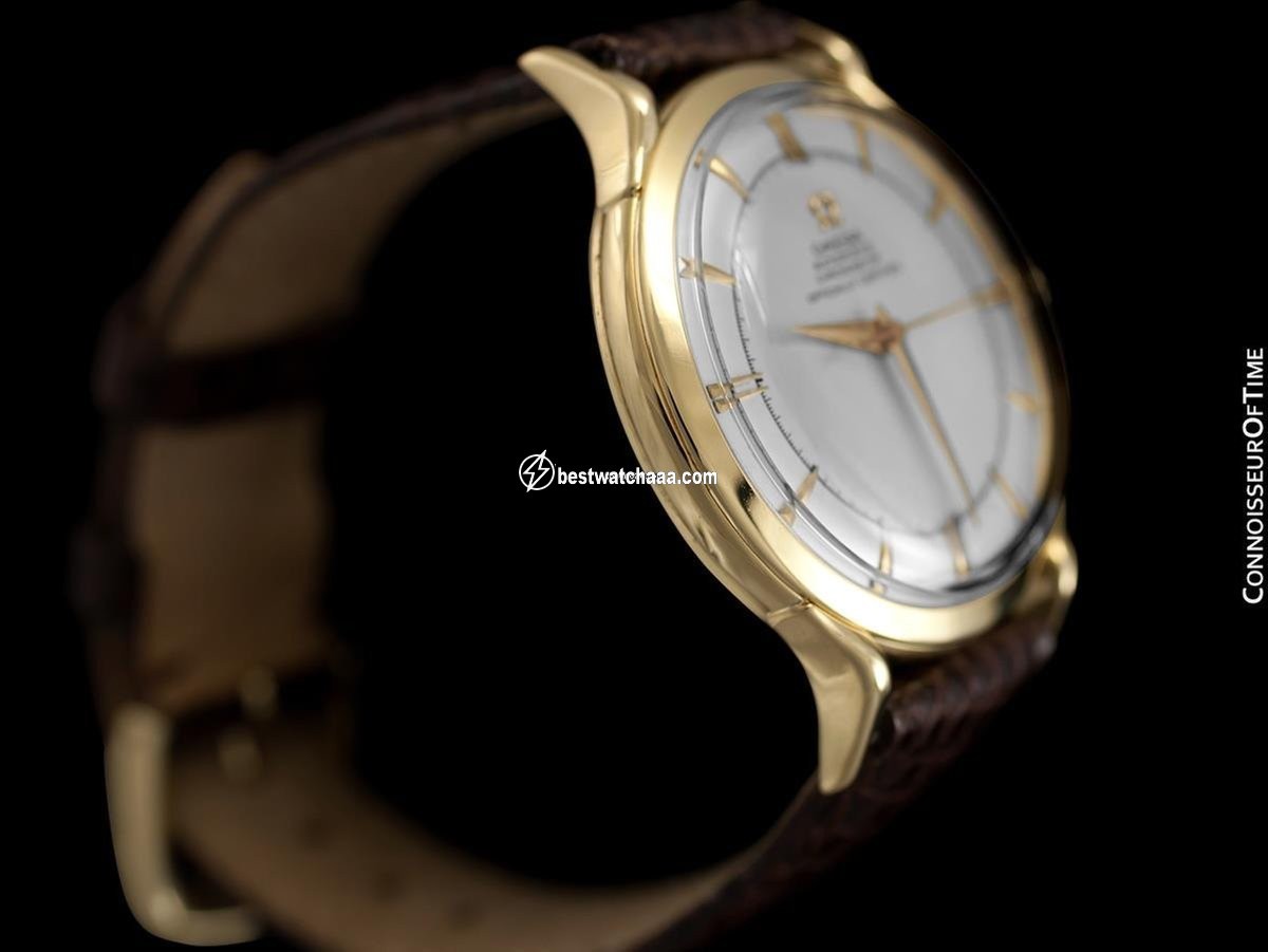 IMG_9081 Omega Globemaster Mens watch Unisex Automatic Yellow gold 6244 Replica 6