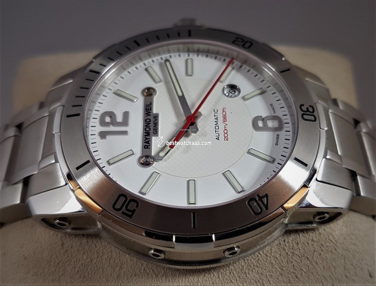 IMG_9081 Raymond Weil Nabucco Mens watch Unisex Automatic Steel 3900-ST-05307 Replica 6