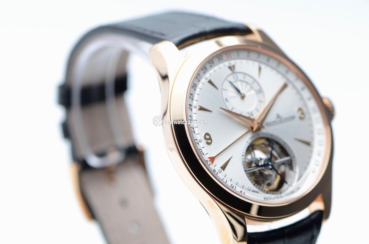 IMG_9081 Jaeger-LeCoultre Master Tourbillon Mens watch Unisex Automatic Rose gold Q1562521 Replica 6