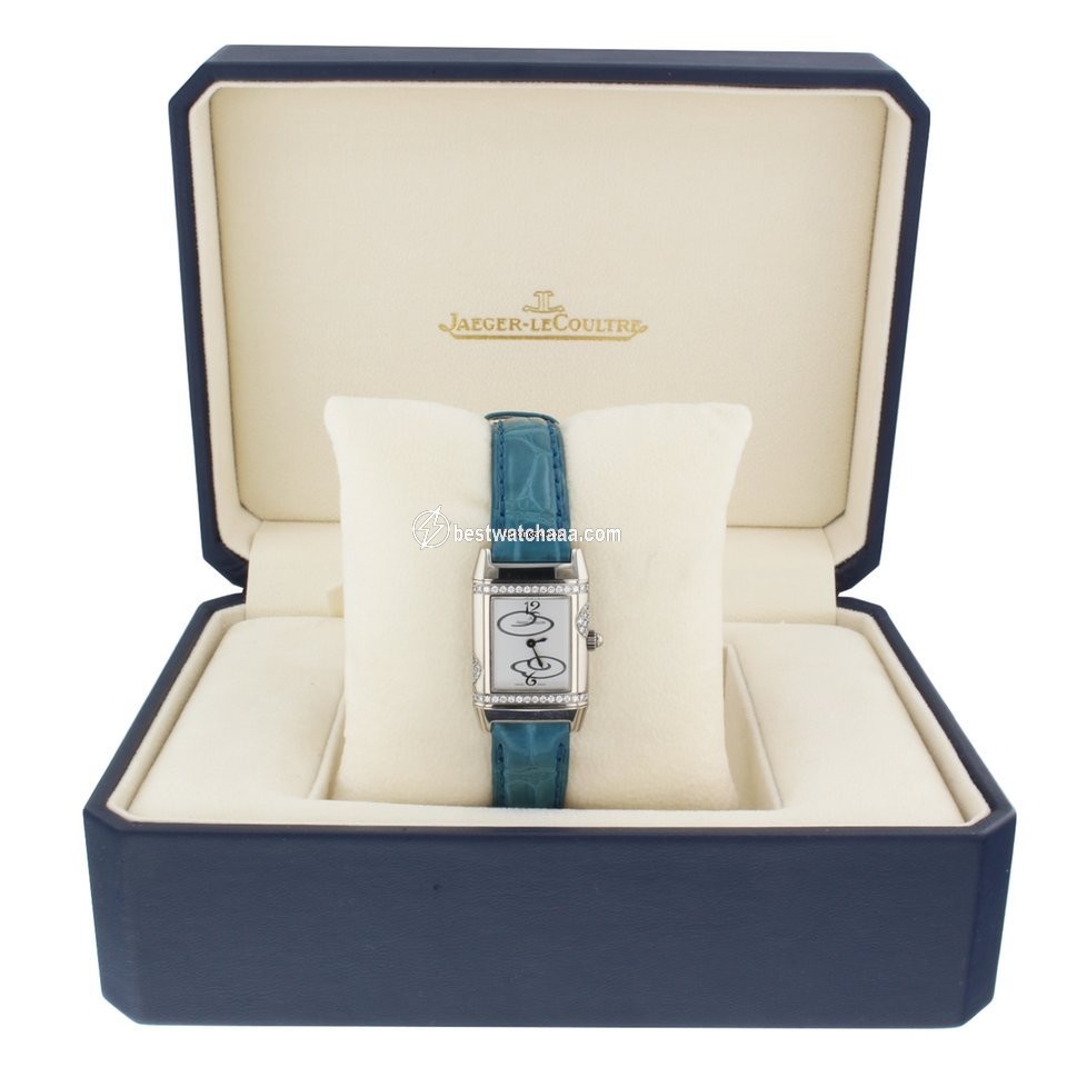 IMG_9081 Jaeger-LeCoultre Reverso Womens watch Quartz White gold Q2653409 Replica 7