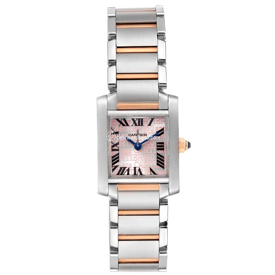 IMG_9081 Cartier Tank Francaise Womens watch Quartz W51036Q4 Replica 7