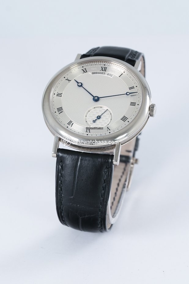 IMG_9081 Breguet Classique Mens watch Unisex Automatic White gold 5140BB Replica 7