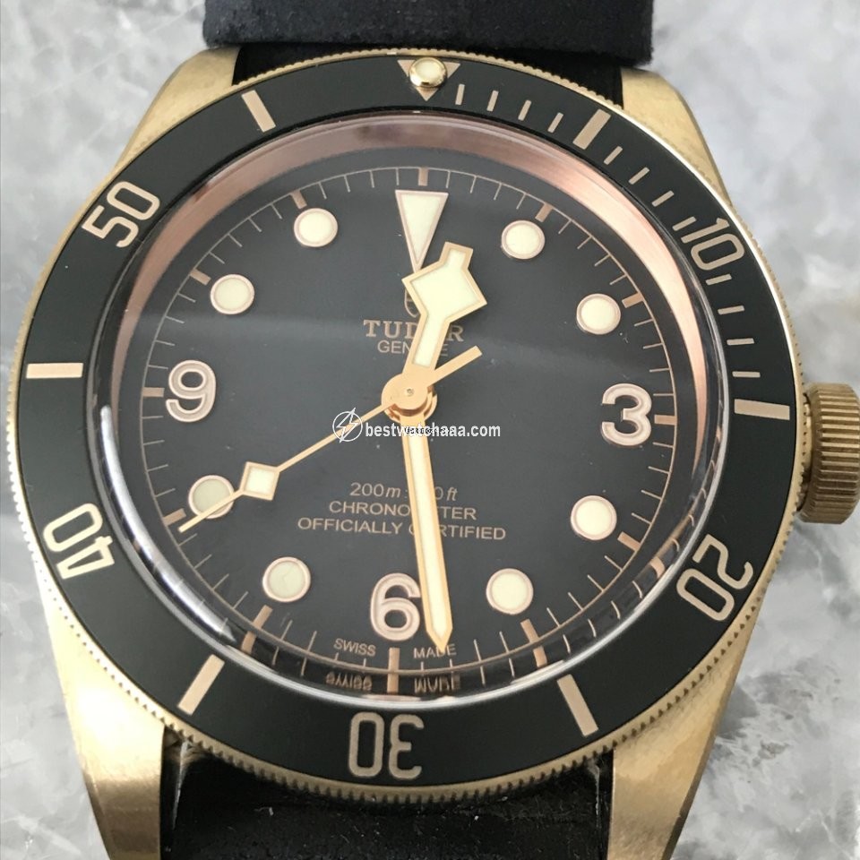 IMG_9081 Tudor Black Bay Bronze Mens watch Unisex Automatic Bronze 79250BA-0001 Replica 7