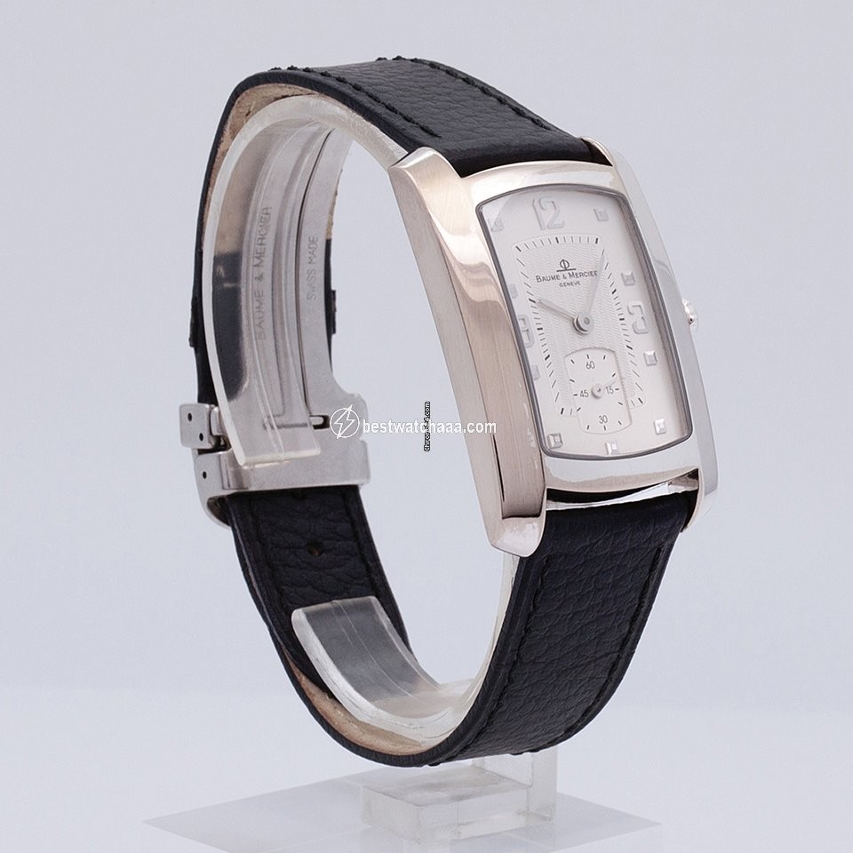 IMG_9081 Baume & Mercier Hampton Womens watch Quartz White gold MVO45231 Replica 7