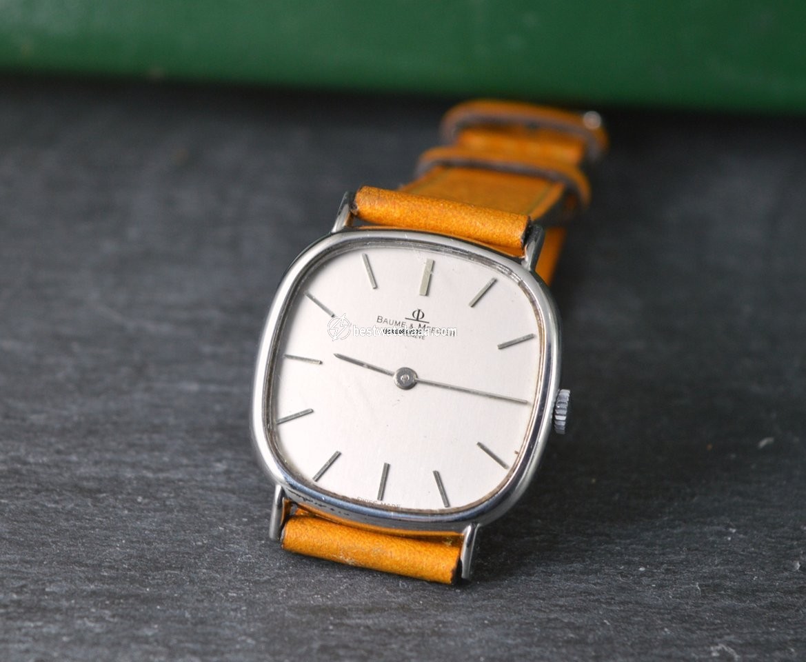 IMG_9081 Baume & Mercier Mens watch Unisex Manual winding Steel 1733 Replica 7