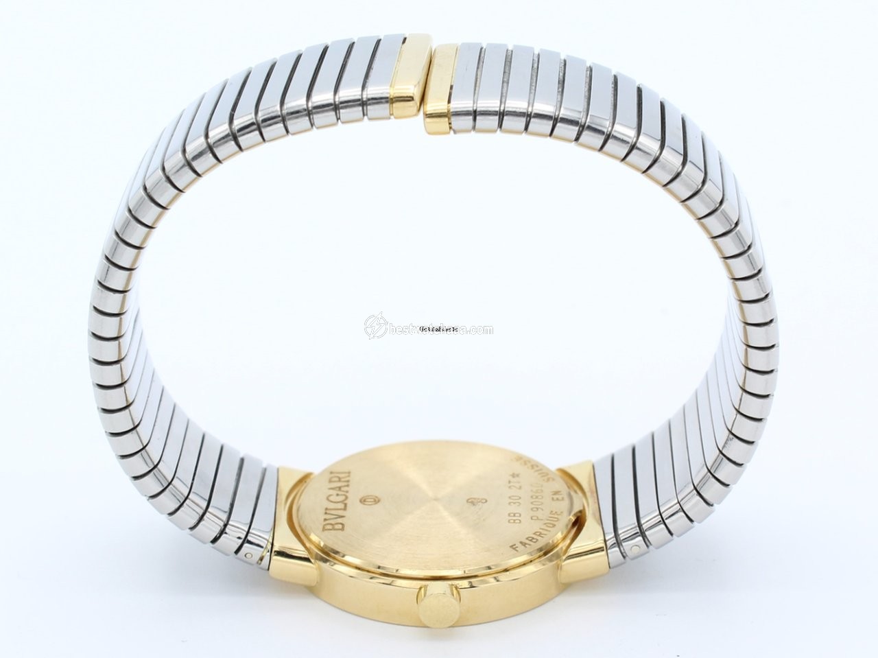 IMG_9081 Bulgari Bulgari Womens watch Quartz Yellow gold BB 30 2T Replica 7