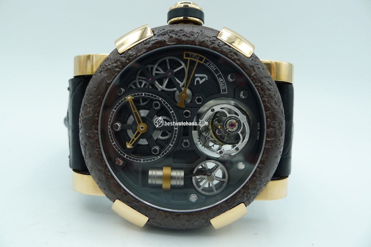 IMG_9081 Romain Jerome Titanic-DNA Manual winding Red gold RJTTOSP00402 Replica 7
