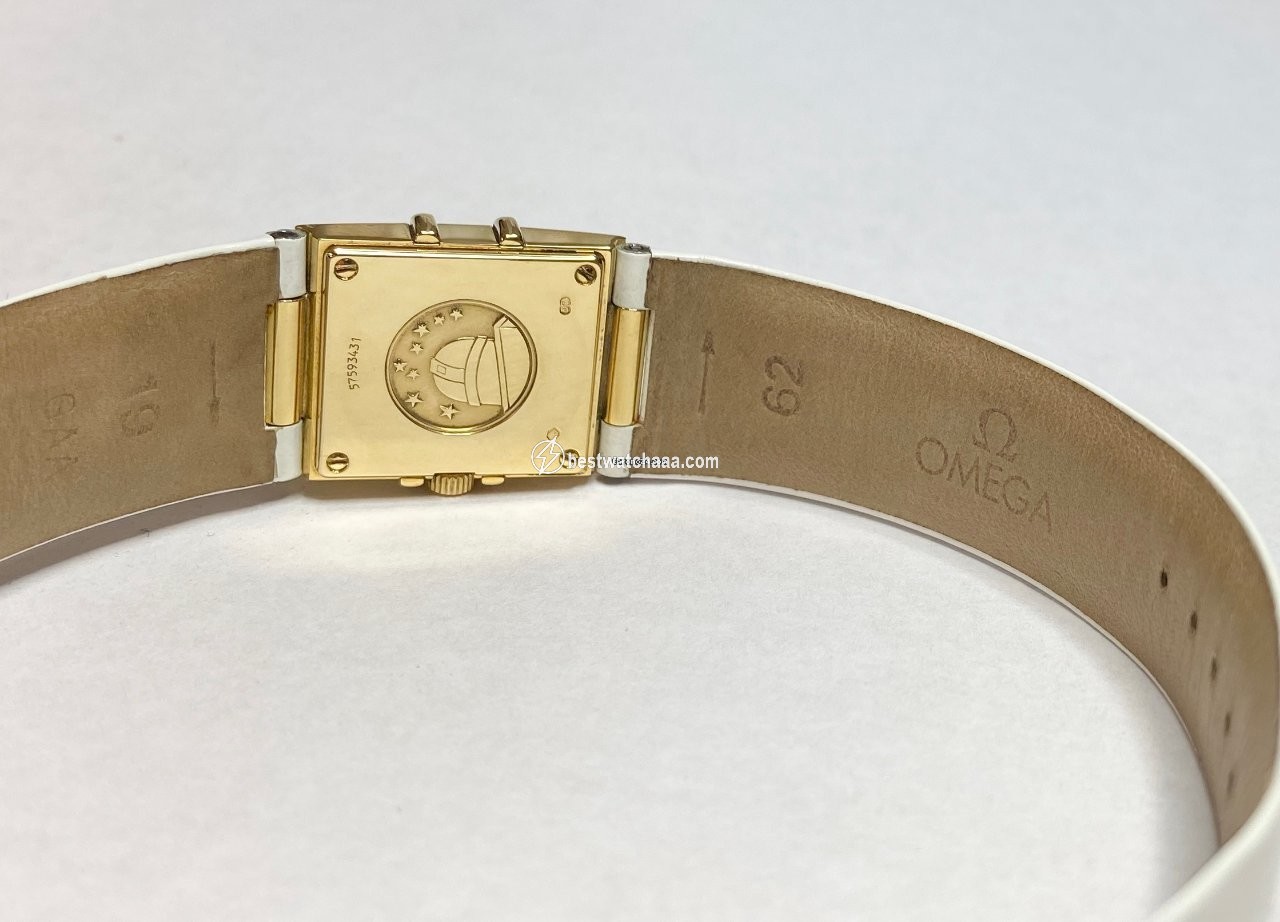 IMG_9081 Omega Constellation Womens watch Quartz Yellow gold 1631.78.61 Replica 7