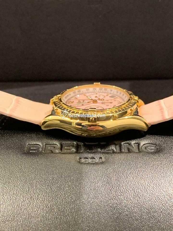 IMG_9081 Breitling Chronomat Womens watch Automatic Yellow gold K30012 Replica 7