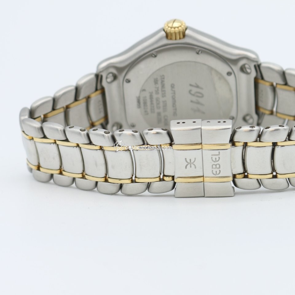 IMG_9081 Ebel Mens watch Unisex Automatic Gold Steel 1080241 Replica 7